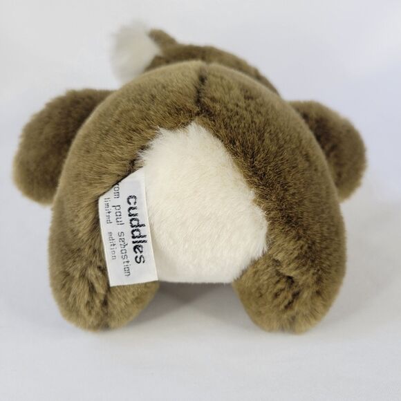 Vtg Russ Berrie Cuddles Brown Koala Bear Plush Paul Sebastian Stuffed Animal Toy - Picture 8 of 12